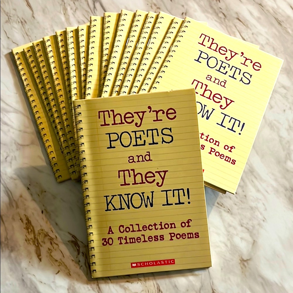They’re Poets and They Know It! Set of 16 books